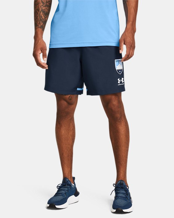 Men's SFC Coach Shorts in Blue image number 0